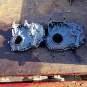 coperchi distribuzione completi di pompa olio della fiat 126-500.