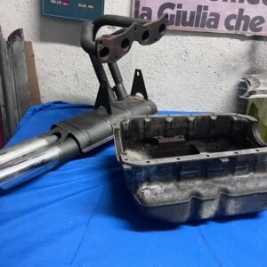 Ricambi Fiat 850 – Coppa Olio in Alluminio e Marmitta Sportiva