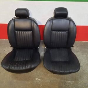 2 Sedili anteriori originali per Fiat 124 Spider con poggiatesta